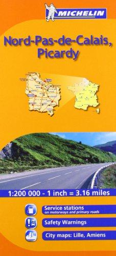 Bild des Verkufers fr Nord-Pas-de-Calais, Picardie (Michelin Regional Maps): No. 511 zum Verkauf von WeBuyBooks