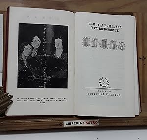 Seller image for Carlota, Emilia, Ana y Patricio Bronte. Obras for sale by Librera Castro