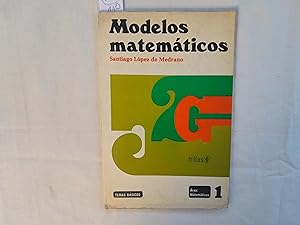 Seller image for Modelos matemticos. for sale by Librera "Franz Kafka" Mxico.