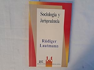 Seller image for Sociologa y jurisprudencia for sale by Librera "Franz Kafka" Mxico.