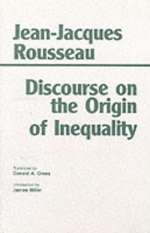 Bild des Verkufers fr Discourse on the Origin of Inequality (Hackett Classics) zum Verkauf von WeBuyBooks