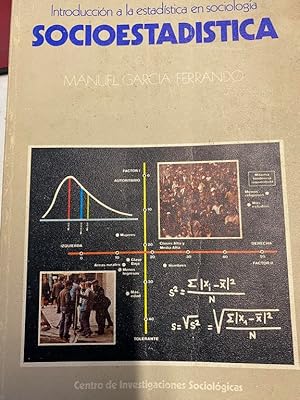 Imagen del vendedor de SOCIOESTADISTICA: INTRODUCCION A LA ESTADISTICA EN SOCIOLOGIA. a la venta por Libros Ambig