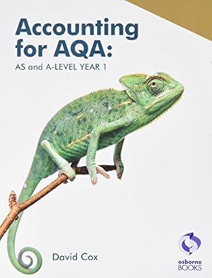 Seller image for Accounting for AQA : AS and A Level Year 1 for sale by WeBuyBooks