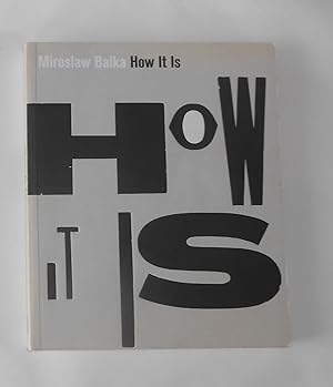 Seller image for Miroslaw Balka - How it is (Tate Modern, London 13 October - 5 April 2009) for sale by David Bunnett Books