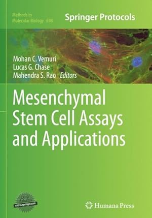 Bild des Verkufers fr Mesenchymal Stem Cell Assays and Applications zum Verkauf von GreatBookPricesUK