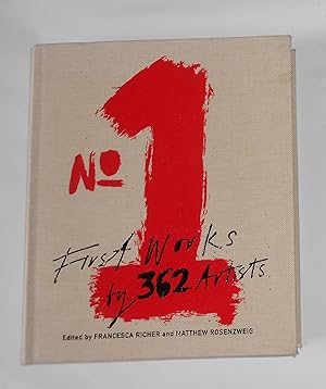 Image du vendeur pour No 1 - First Works by 362 Artists (Rachel Whiteread's copy) mis en vente par David Bunnett Books