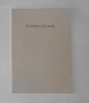 Bild des Verkufers fr Susana Solano (Anthony Reynolds Gallery, London 25 March - 24 April 1988) zum Verkauf von David Bunnett Books