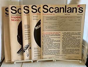 Seller image for Scanlan's Magazine Vol 1, No. 1, 2, 3, 4 and 7 for sale by S. Howlett-West Books (Member ABAA)