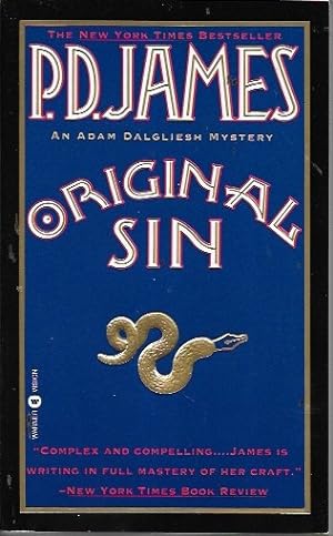 Image du vendeur pour Original Sin (Adam Dalgliesh Mystery Series #9) mis en vente par Bookfeathers, LLC