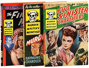 COMPLETE SET OF AVON MURDER MYSTERY MONTHLIES: FIVE MURDERERS, FIVE SINISTER CHARACTERS [INSCRIBE...