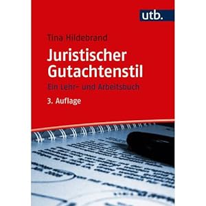 Imagen del vendedor de Juristischer Gutachtenstil a la venta por ISIA Media Verlag UG | Bukinist