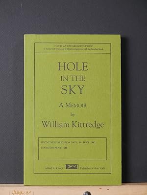 Hole in the Sky (uncorrected proof)