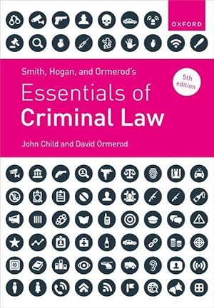 Immagine del venditore per Smith, Hogan and Ormerod s Essentials of Criminal Law venduto da moluna