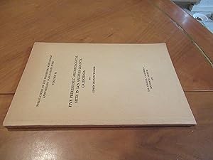 Seller image for Five Prehistoric Archeological Sites In Los Angeles County, California [Including Sheldon Reservoir Site, N. Arroyo Blvd., Pasadena, Also San Fernando, Malaga Cove, Chatsworth, Big Tujunga Wash] for sale by Arroyo Seco Books, Pasadena, Member IOBA