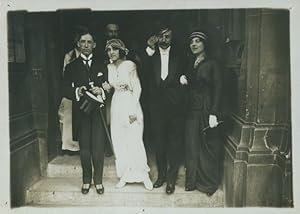 Foto Hochzeit 28. August 1913, Hochzeit von Mlle Jaure - Foto: A. Leisner