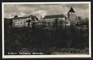 Bild des Verkufers fr Ansichtskarte Schlag bei Thalberg, Blick auf das Schloss Thalberg zum Verkauf von Bartko-Reher