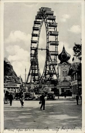 Ansichtskarte / Postkarte Wien Leopoldstadt, Prater Riesenrad