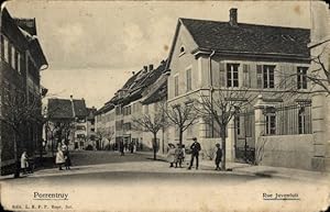 Ansichtskarte / Postkarte Pruntrut Porrentruy Kanton Jura, Rue Juventuti