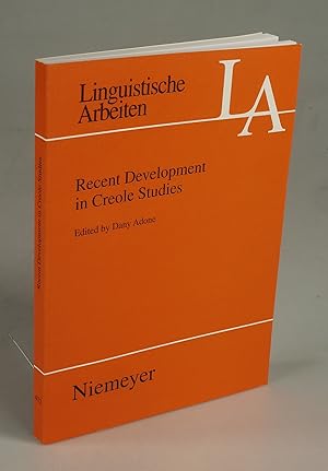 Bild des Verkufers fr Recent Development in Creole Studies. zum Verkauf von Antiquariat Dorner