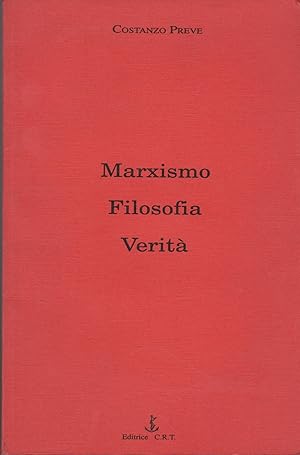 Seller image for Marxismo filosofia verit for sale by MULTI BOOK