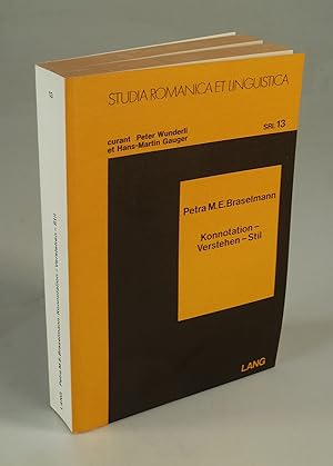 Seller image for Konnotation - Verstehen - Stil. for sale by Antiquariat Dorner