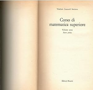 Seller image for Corso di matematica superiore (Vol. 3/1) for sale by Libreria sottomarina - Studio Bibliografico