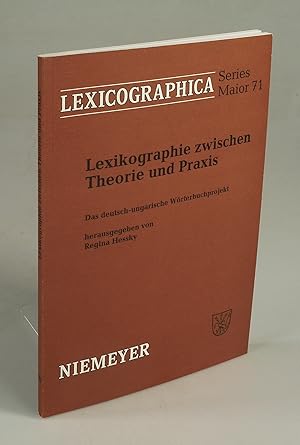 Bild des Verkufers fr Lexikographie zwischen Theorie und Praxis. zum Verkauf von Antiquariat Dorner