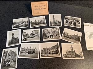 Twelve snapshots of Middelburg. Real photographs.