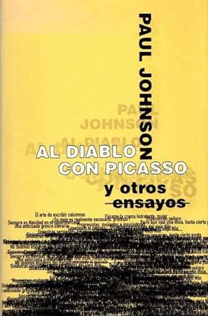 Image du vendeur pour Al Diablo con Picasso y otros ensayos . mis en vente par Librera Astarloa