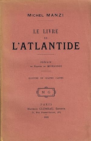 Image du vendeur pour Le livre de l'Atlantide mis en vente par La Fontaine d'Arthuse