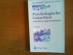 Seller image for Psychologische Gutachten schreiben und beurteilen. Mit 35 Checklisten und einem Beispielgutachten. for sale by Buch-Galerie Silvia Umla