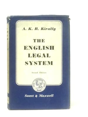 Immagine del venditore per The English Legal System venduto da World of Rare Books