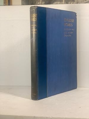 Imagen del vendedor de ENGLISH HOMES PERIOD IV VOL I LATE STUART 1649 1714 H AVRAY TIPPING 1929 a la venta por LIBRERIA ANTICUARIA SANZ