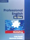 Seller image for PROFESSIONAL ENGLISH IN USE MARKETING WITH ANSWERS for sale by Agapea Libros