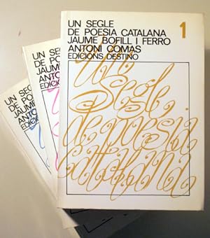 Imagen del vendedor de UN SEGLE DE POESIA CATALANA ( 3 vol. - Complet) - Barcelona 1981 a la venta por Llibres del Mirall