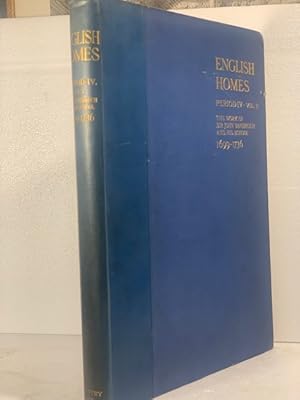 Imagen del vendedor de ENGLISH HOMES PERIOD IV VOL II THE WORK OF SIR JOHN VANBRUGH AND HIS SCHOOL 1699 1736 H AVRAY TIPPING 1928 a la venta por LIBRERIA ANTICUARIA SANZ