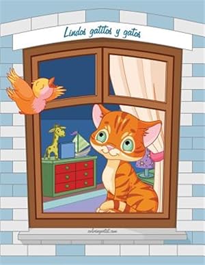 Imagen del vendedor de Lindos Gatitos Y Gatos Libro Para Colorear -Language: spanish a la venta por GreatBookPrices