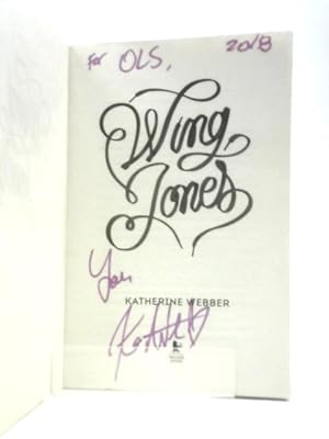 Seller image for Wing Jones for sale by World of Rare Books