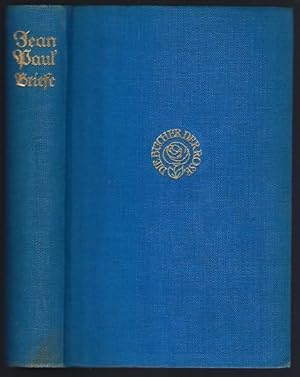 Imagen del vendedor de Jean Paul - ein Lebensroman in Briefen mit geschichtlichen Verbindugen von Ernst Hartung. Mit Bildnissen und Ansichten von Dora Brandenburg-Polster nach alten Vorlagen (= Die Bcher der Rose) a la venta por Antiquariat Stange