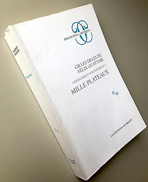 Image du vendeur pour Mille plateaux ; Capitalisme et schizophrnie 2 mis en vente par Librairie Thot