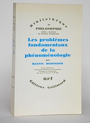 Immagine del venditore per Les problmes fondamentaux de la phnomnologie venduto da Librairie Raimbeau