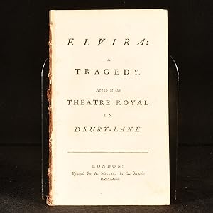 Bild des Verkufers fr Elvira: A Tragedy Acted at the Theatre Royal in Drury-Lane zum Verkauf von Rooke Books PBFA