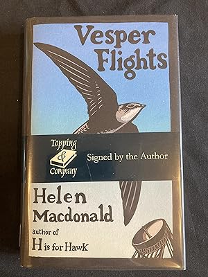 Seller image for Vesper Flights: new and collected essays - rare signed by Helen Macdonald to title page for sale by prelovedbooksandprints