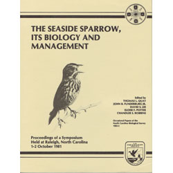 Seller image for The Seaside Sparrow, its Biology and Management for sale by Buteo Books