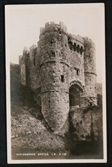 Carisbrooke Castle Local Publisher 1935 Postcard