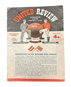 Manchester United vs Real Madrid 1956-57 European Cup Semi-Final 2nd Leg