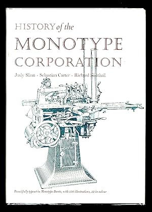 Image du vendeur pour History of the Monotype Corporation. mis en vente par OJ-BOOKS    ABA / PBFA