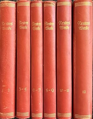 Werke in 12 Teilen (in 6 Bänden). Mit drei Beilagen in Gravüre und Kunstdruck und einer Faksimile...