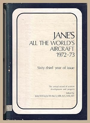 Image du vendeur pour Jane's All the World's Aircraft, 1972-73 mis en vente par Martin Harrison