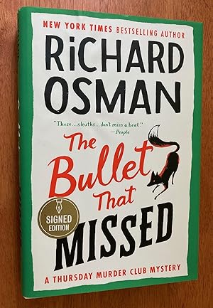Seller image for The Bullet That Missed (Signed First Edition, First Printing) for sale by M.S.  Books